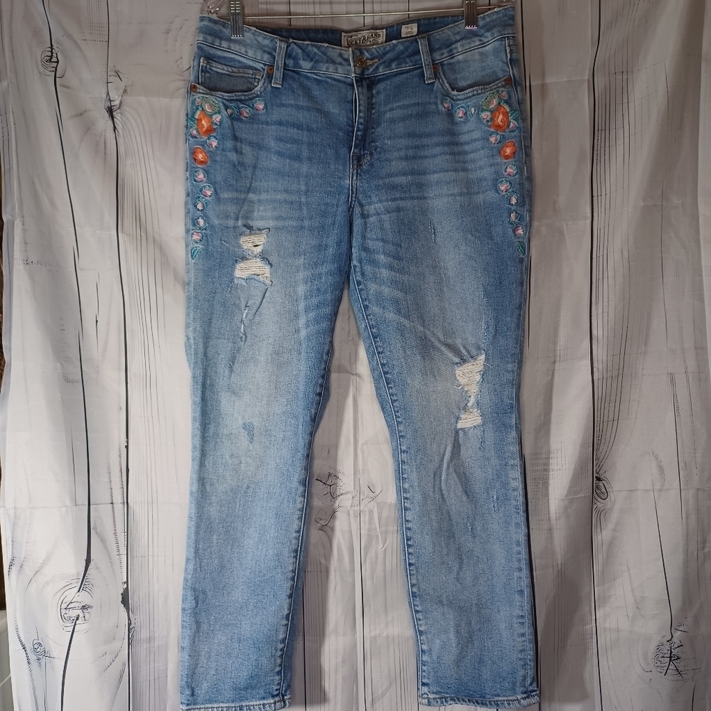 Lucky Brand Loloita Skinny Women's  Embroidered Jeans